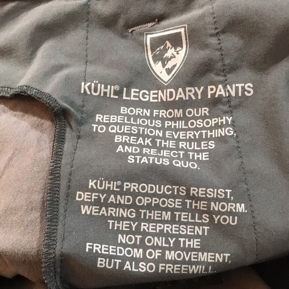 Kuhl Spire Roll-Up Legendary Gray Pants size 10 Reg - Picture 9 of 15